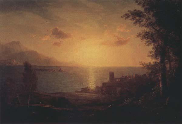 Frederic E.Church The Mediterranean Sea oil painting image